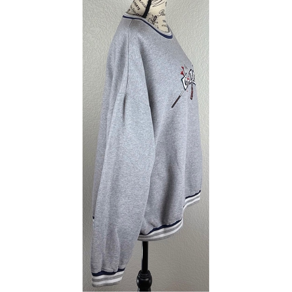 Clubfellow Vintage Men's Cotton Blend Embroidered Golf sweatshirt,, size XL - Picture 3 of 11